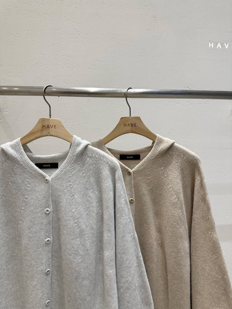 Have - Korean Women Fashion - #momslook - Mer Hooded Wholegarment Cardigan - 4