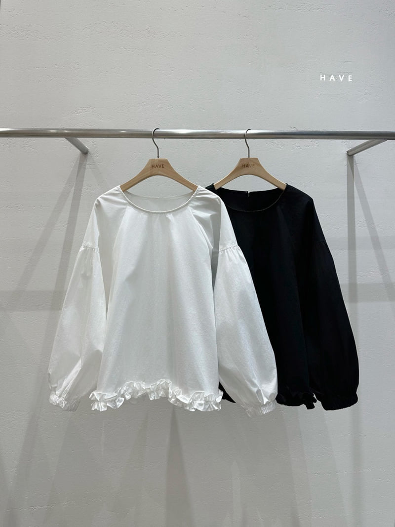 Have - Korean Women Fashion - #momslook - Garden Frill Blouse