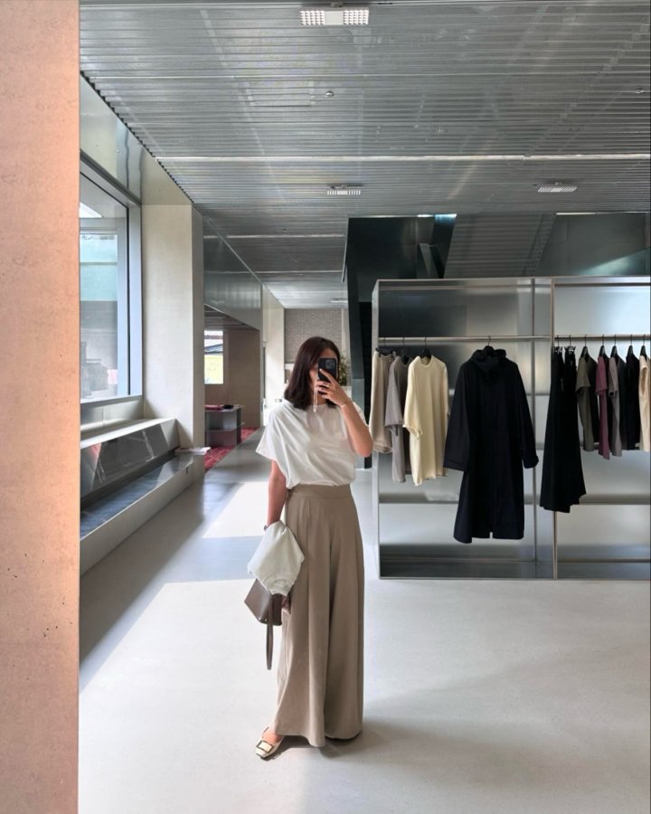 Have - Korean Women Fashion - #pursuepretty - Two-Tuck Wide Pants - 11