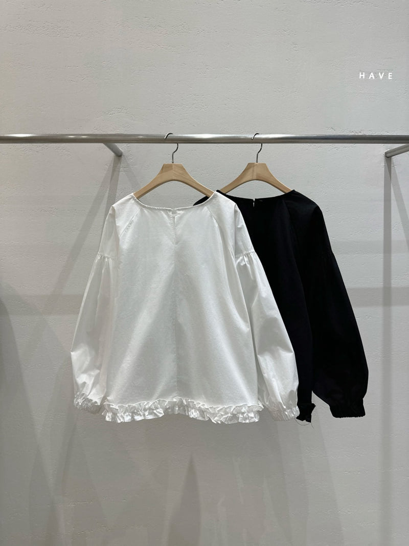Have - Korean Women Fashion - #pursuepretty - Garden Frill Blouse - 5