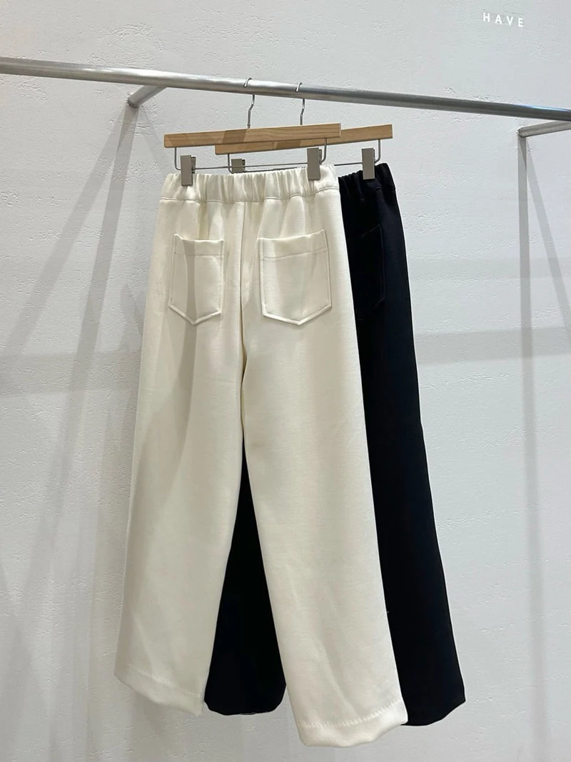 Have - Korean Women Fashion - #restrostyle - Tuck Wing Pants - 8
