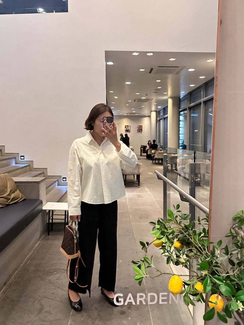 Have - Korean Women Fashion - #restrostyle - Blooming Shirt - 7