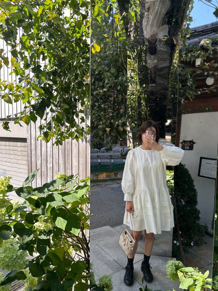 Have - Korean Women Fashion - #romanticstyle - Isabel Pintuck Blouse (Mini Dress) - 12