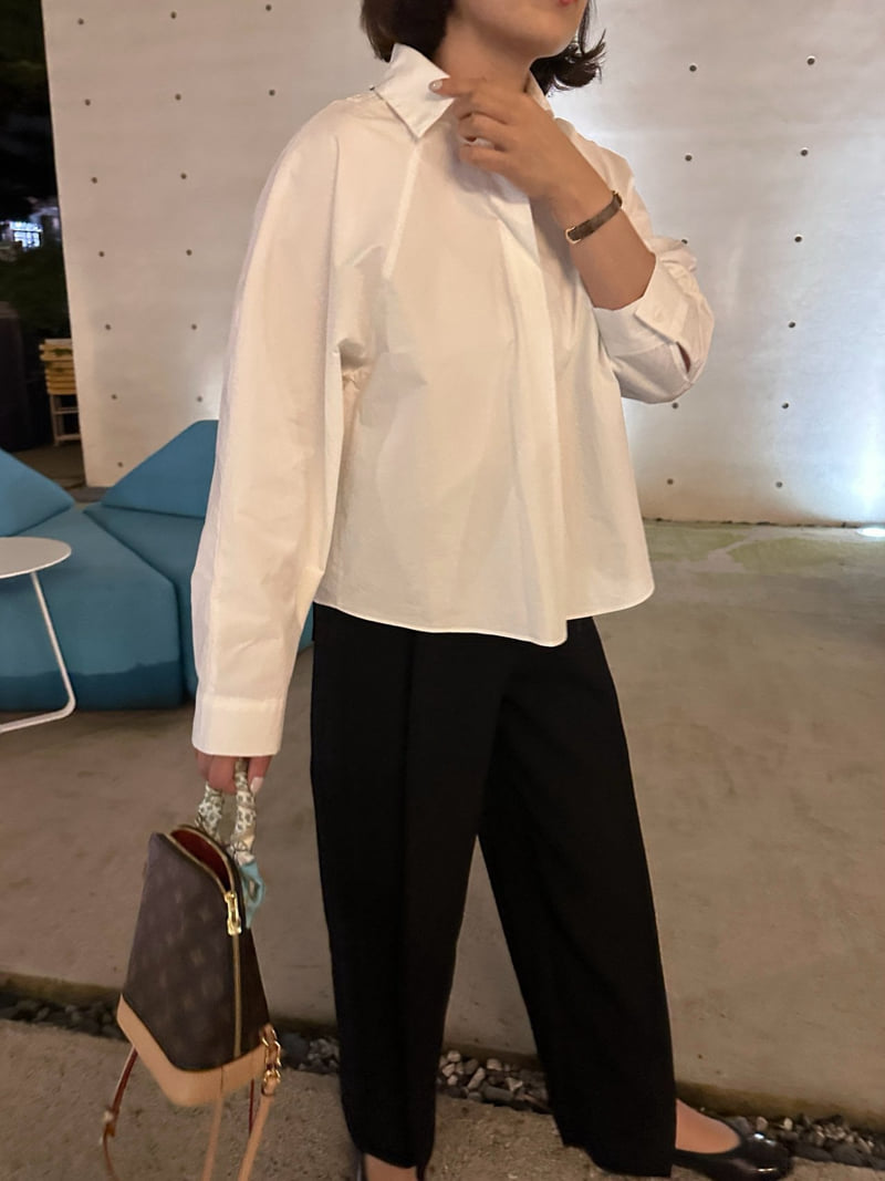Have - Korean Women Fashion - #romanticstyle - Blooming Shirt - 8