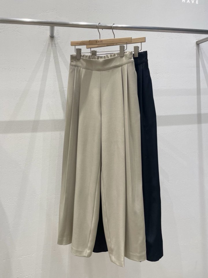 Have - Korean Women Fashion - #vintageinspired - Two-Tuck Wide Pants - 9