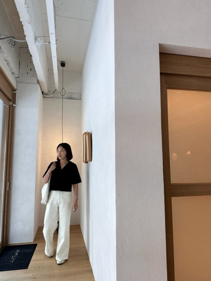Have - Korean Women Fashion - #womensfashion - Wide White Denim Pants - 12