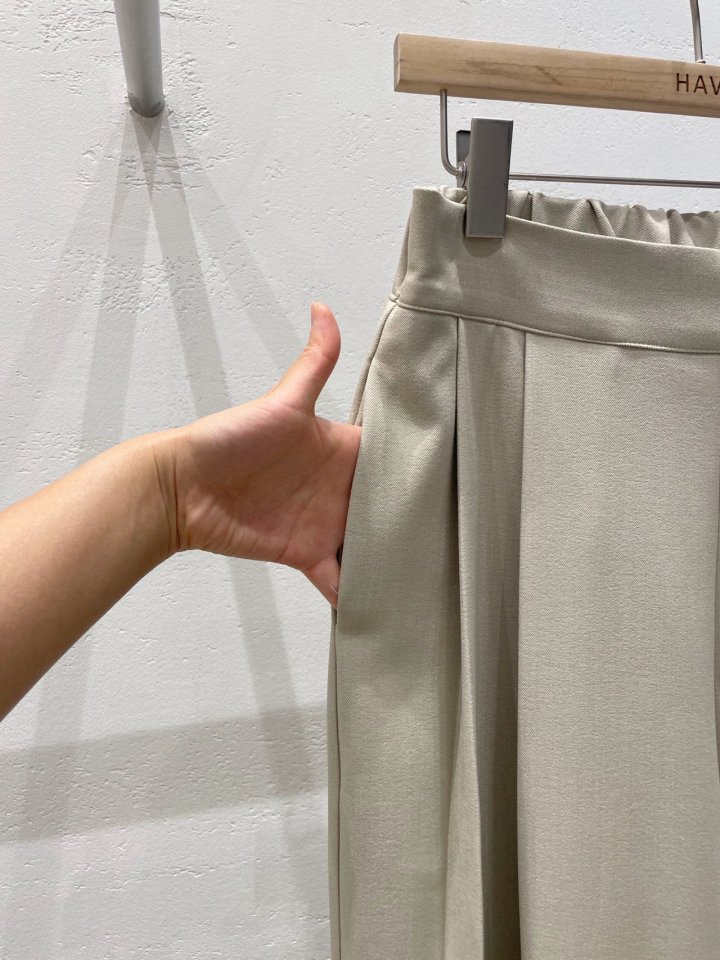 Have - Korean Women Fashion - #momslook - Two-Tuck Wide Pants - 4