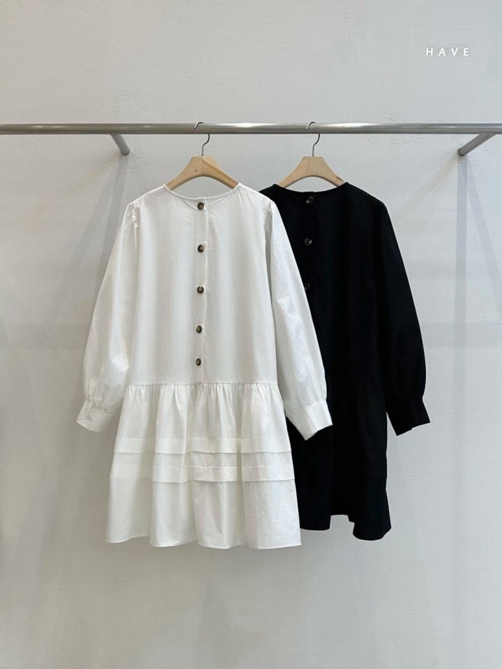 Have - Korean Women Fashion - #womensfashion - Isabel Pintuck Blouse (Mini Dress) - 7