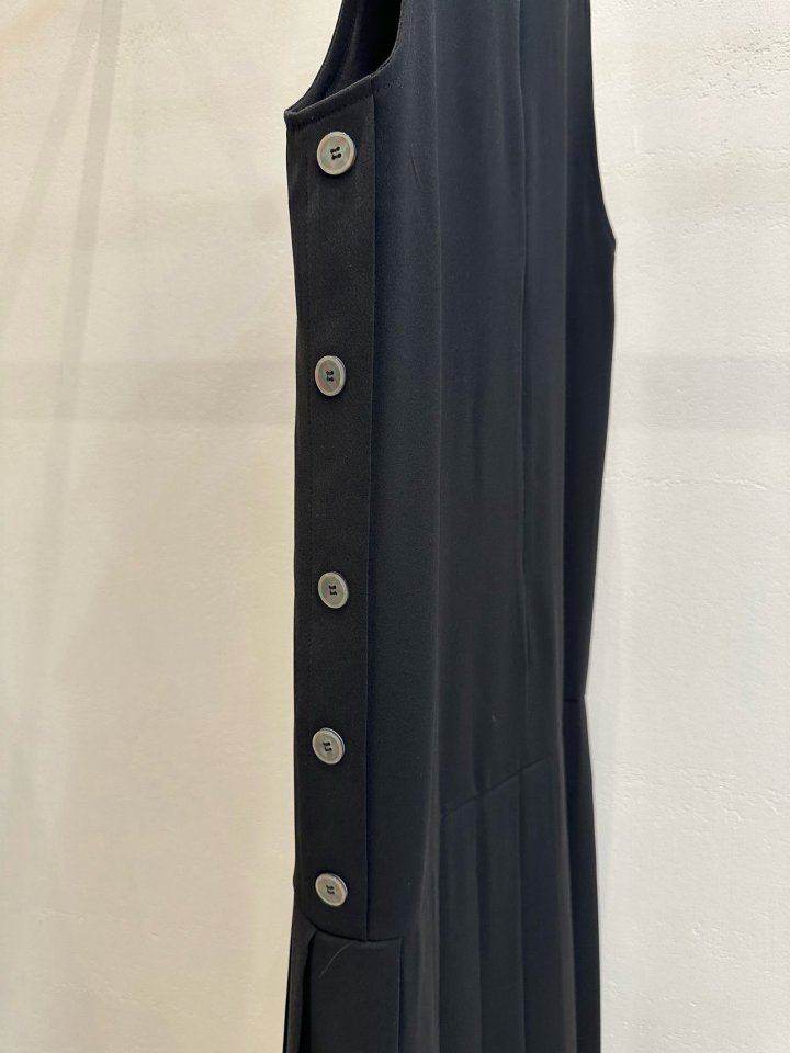 Have - Korean Women Fashion - #womensfashion - Button Pleated One-piece - 5