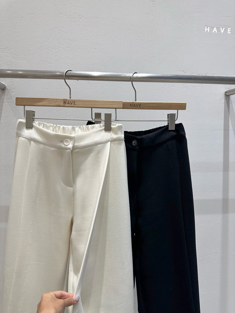 Have - Korean Women Fashion - #momslook - Tuck Wing Pants - 4