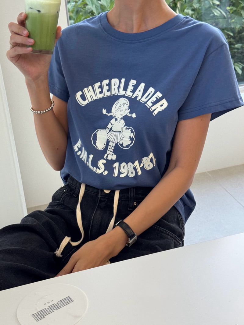 Heil - Korean Women Fashion - #momslook - Cheerleader Tee - 9