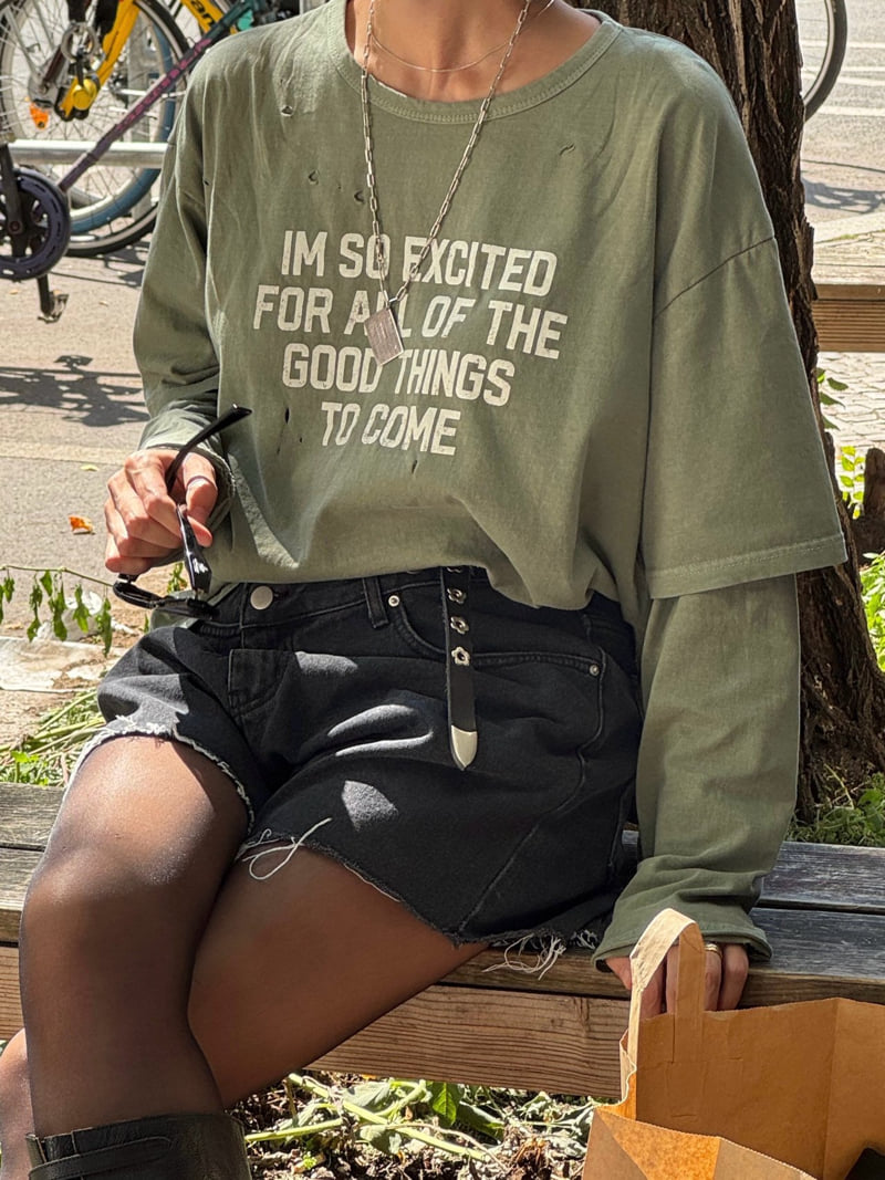 Heil - Korean Women Fashion - #womensfashion - Vivi Wrap Denim Shorts