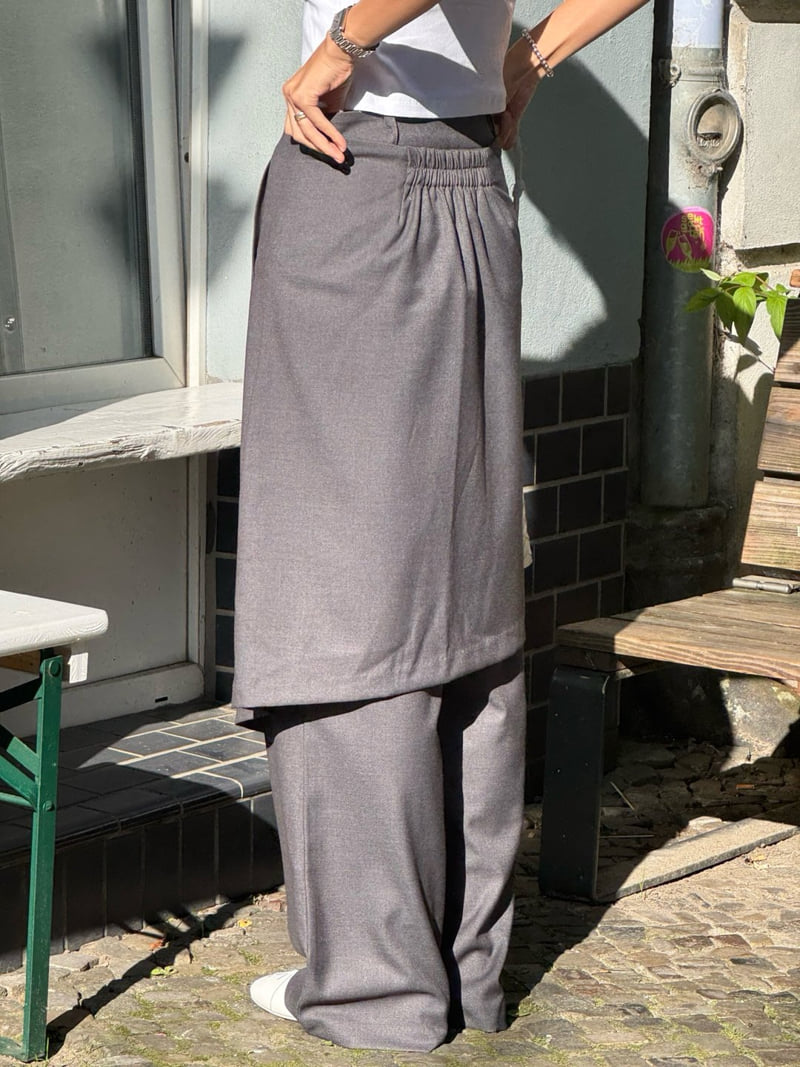 Heil - Korean Women Fashion - #womensfashion - Daily Bustier Skirt - 2