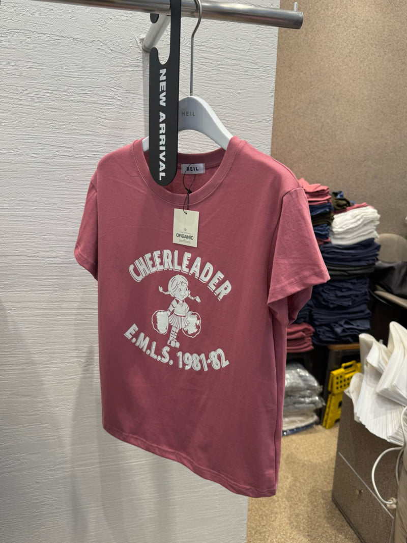 Heil - Korean Women Fashion - #momslook - Cheerleader Tee - 4