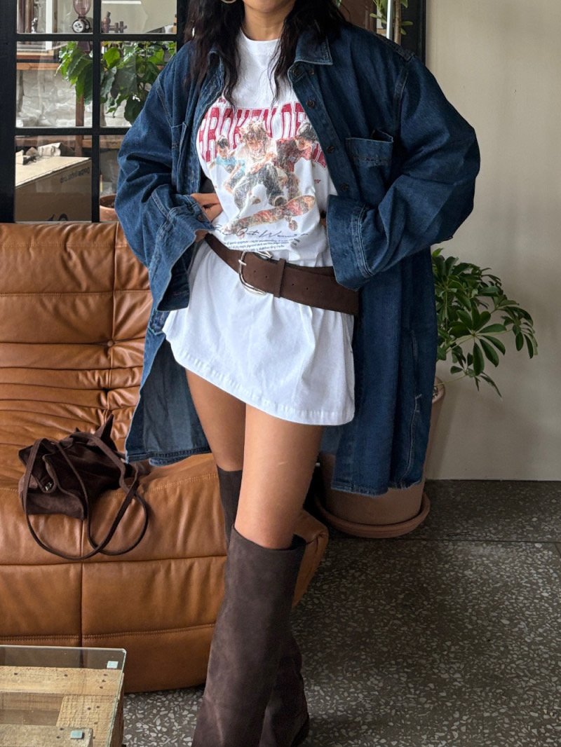 Heil - Korean Women Fashion - #womensfashion - Pig Board Tee - 3