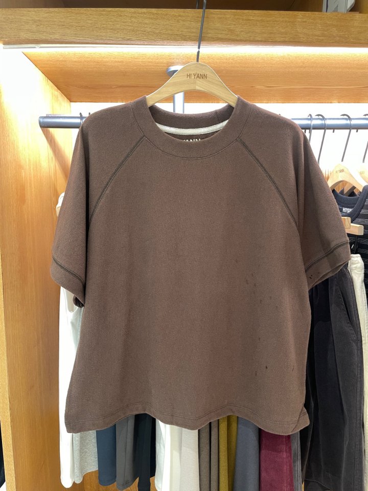 Hiyann - Korean Women Fashion - #womensfashion - MHL Raglan Fleece Tee - 4