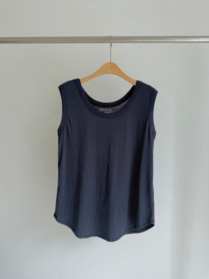 Hiyann - Korean Women Fashion - #momslook - Binding Sleeveless - 6