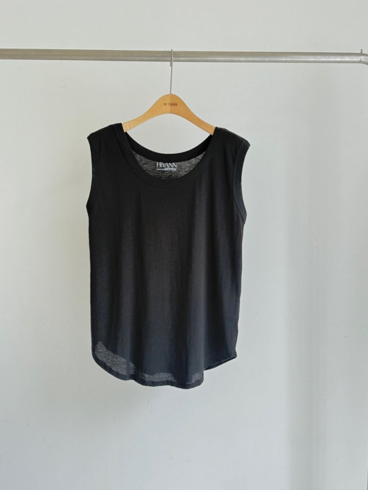Hiyann - Korean Women Fashion - #momslook - Binding Sleeveless - 8
