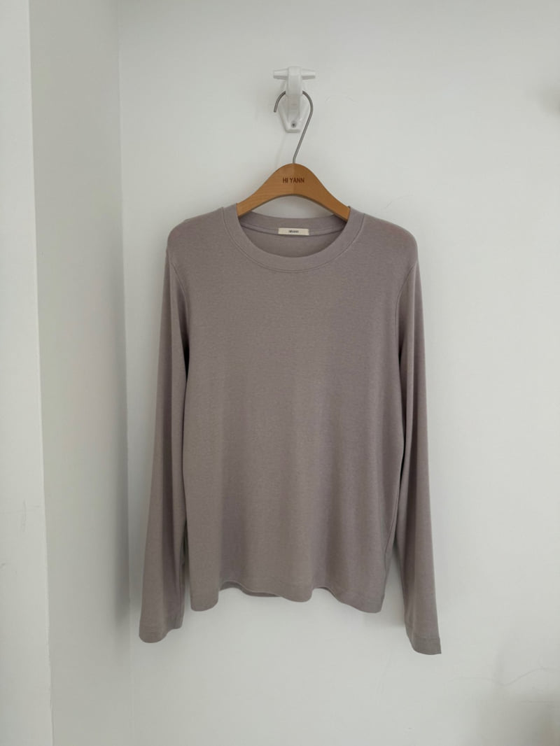 Hiyann - Korean Women Fashion - #momslook - Tencel Basic Tee - 5
