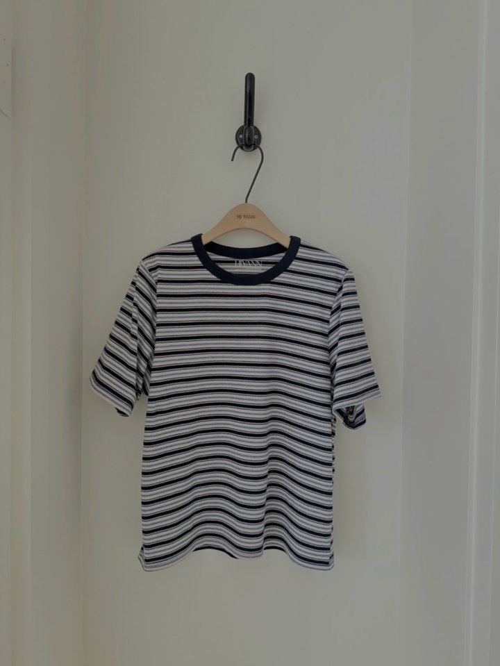 Hiyann - Korean Women Fashion - #romanticstyle - Pepe Stripe Tee - 6