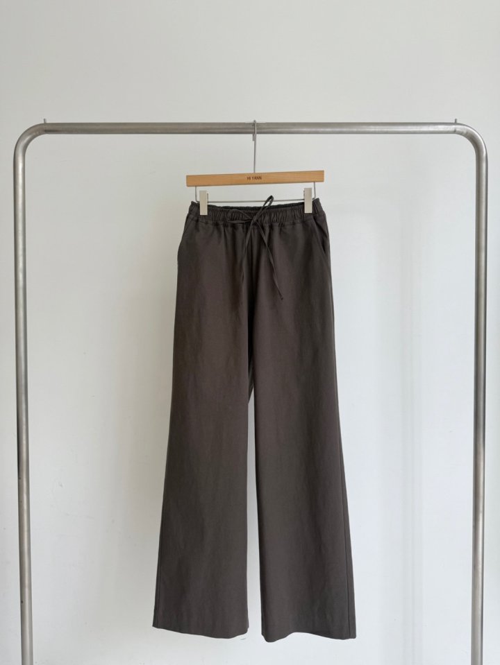 Hiyann - Korean Women Fashion - #romanticstyle - FW Banding Pants - 4