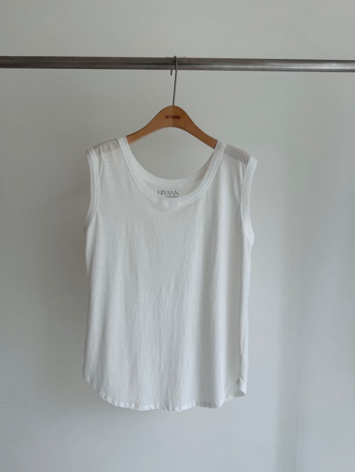 Hiyann - Korean Women Fashion - #shopsmall - Binding Sleeveless - 3