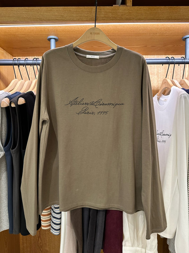 Hiyann - Korean Women Fashion - #romanticstyle - Atelier Tee - 4