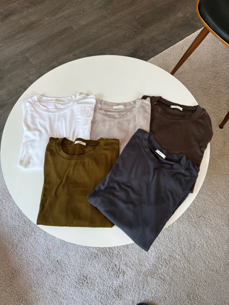 Hiyann - Korean Women Fashion - #thatsdarling - Tencel Basic Tee - 8