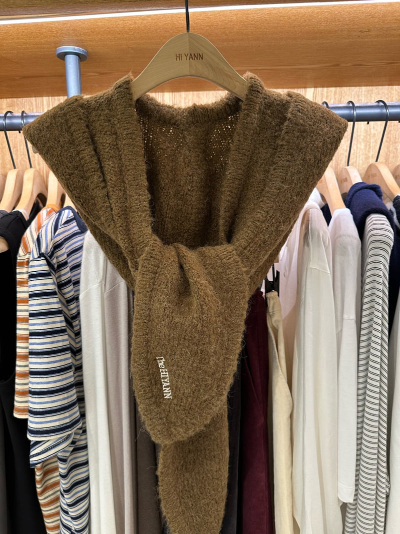 Hiyann - Korean Women Fashion - #shopsmall - N Alpaca Hood Muffler - 4