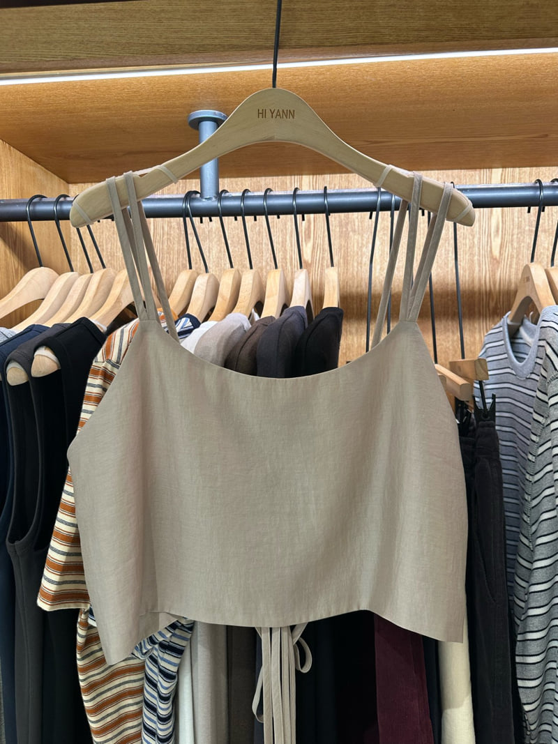 Hiyann - Korean Women Fashion - #shopsmall - Loewe Sleeveless - 4