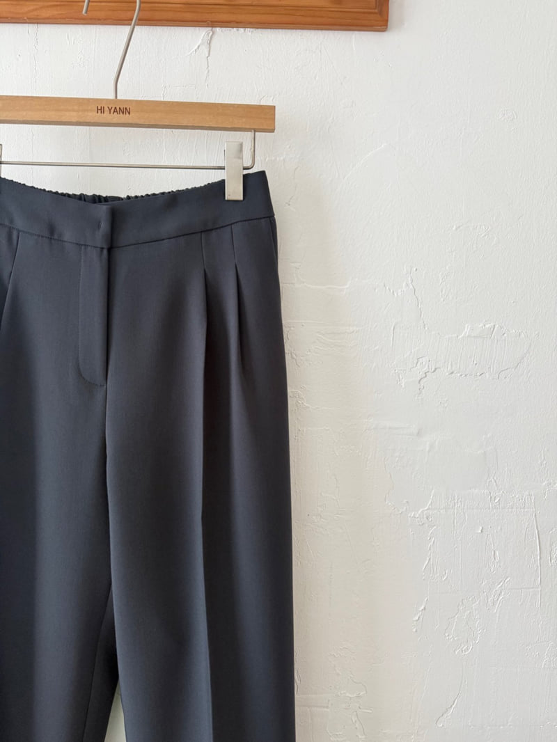Hiyann - Korean Women Fashion - #thelittlethings - Kooho Pleated Slacks - 7