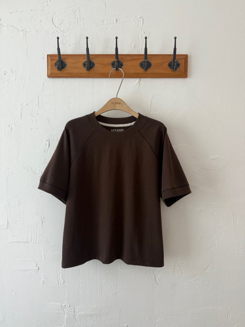 Hiyann - Korean Women Fashion - #vintageinspired - MHL Raglan Fleece Tee - 4