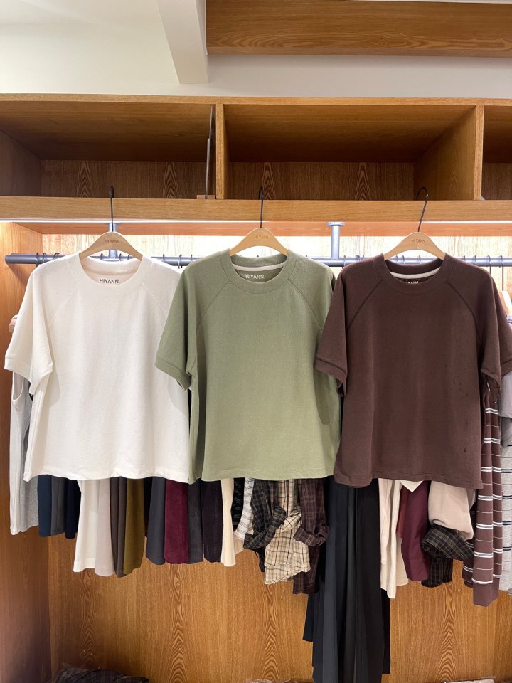Hiyann - Korean Women Fashion - #womensfashion - MHL Raglan Fleece Tee