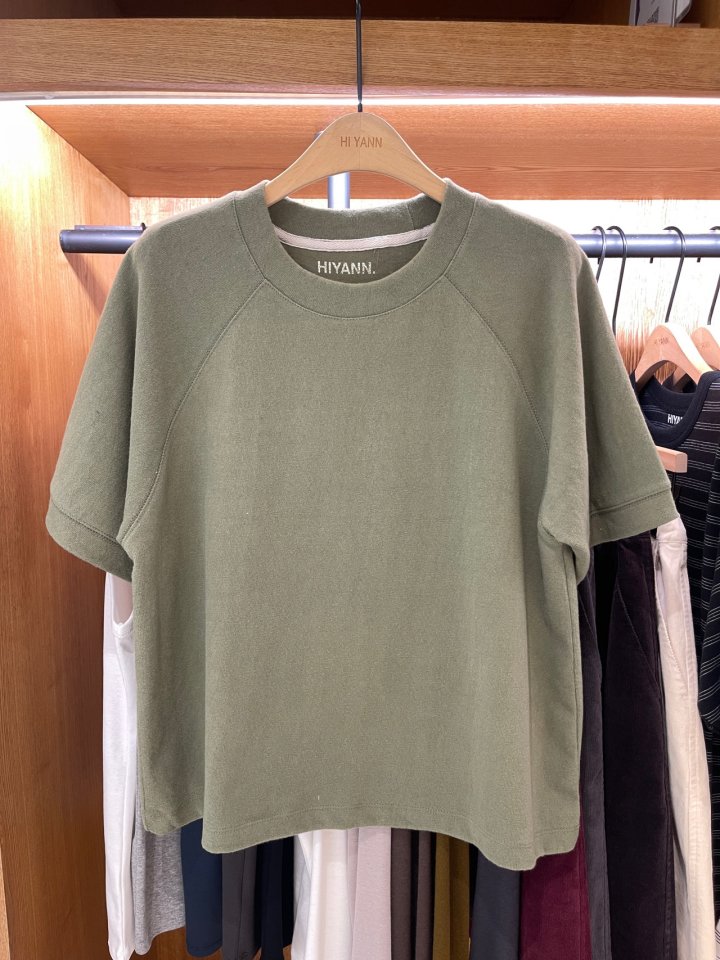 Hiyann - Korean Women Fashion - #womensfashion - MHL Raglan Fleece Tee - 3