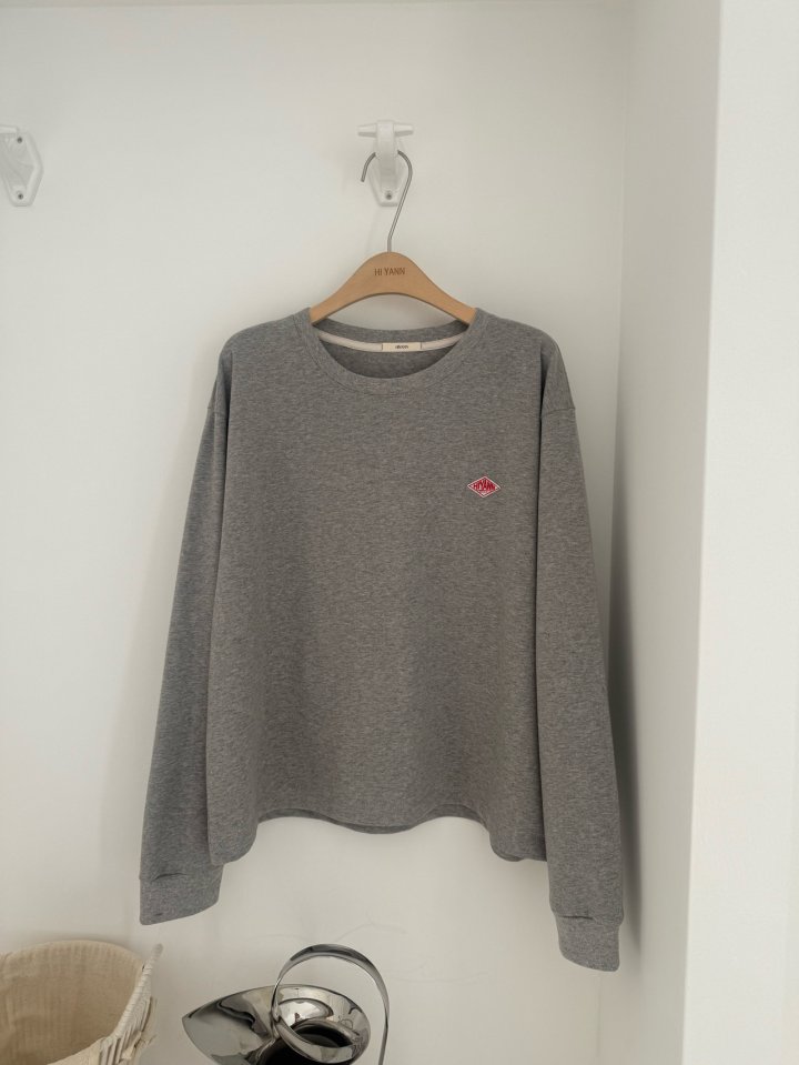Hiyann - Korean Women Fashion - #womensfashion - Wappen Basic Tee - 6