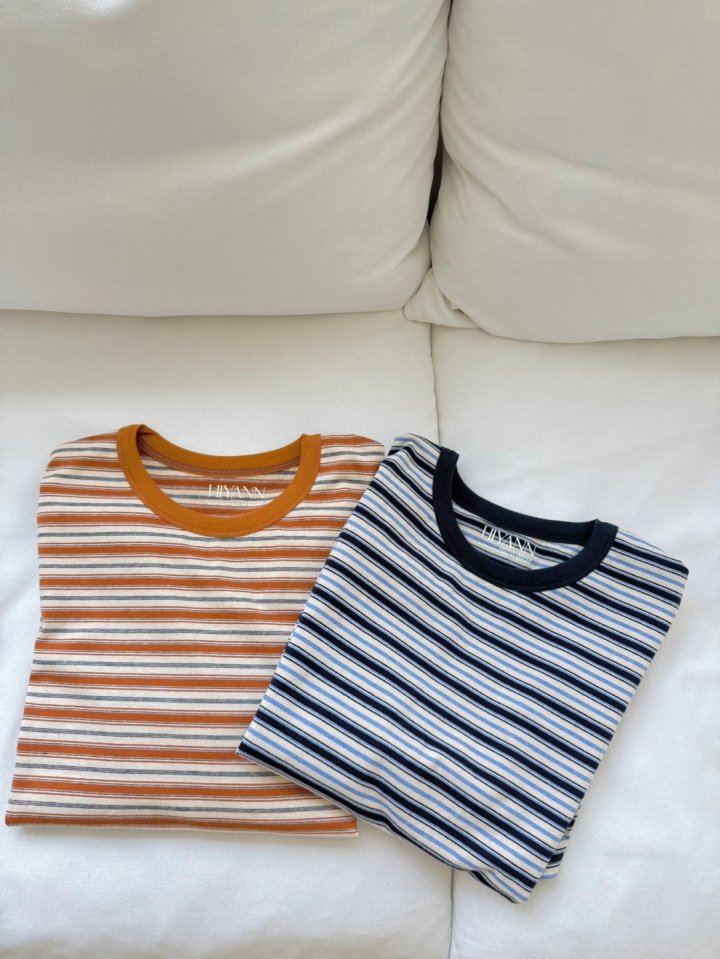 Hiyann - Korean Women Fashion - #womensfashion - Pepe Stripe Tee - 11
