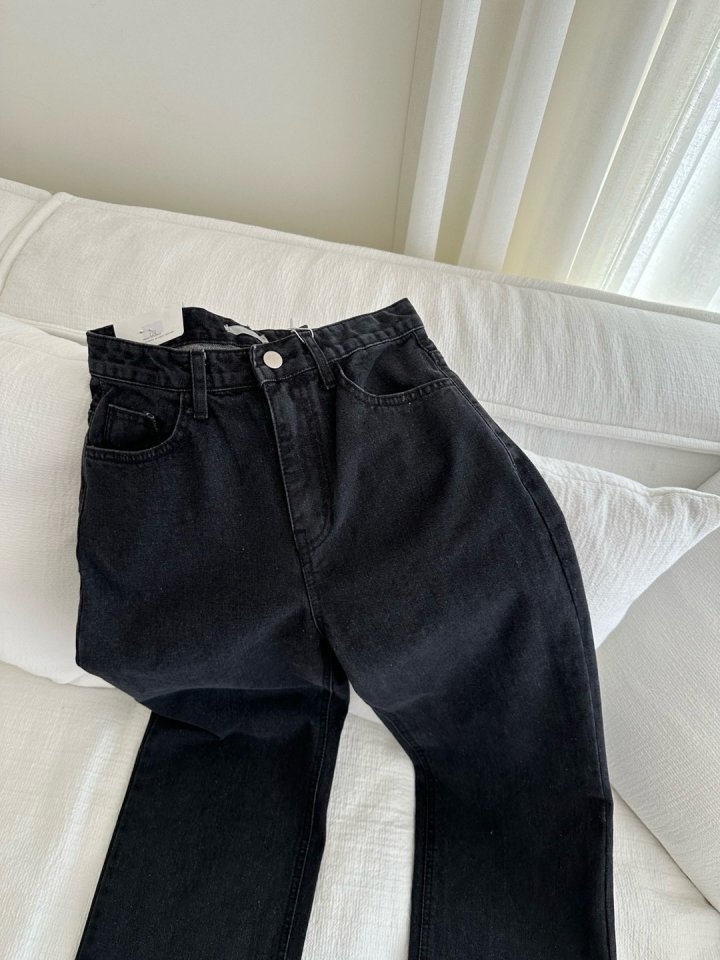 Hiyann - Korean Women Fashion - #womensfashion - Barnet Denim Pants - 5