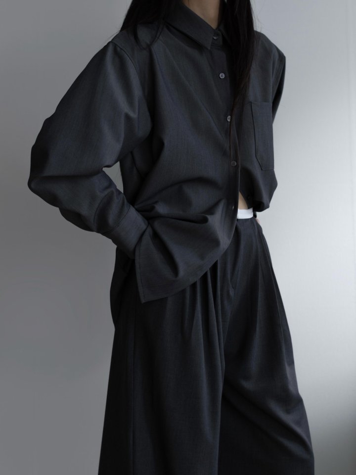 Inssense - Korean Women Fashion - #womensfashion - Urban Breeze Formal Shirt