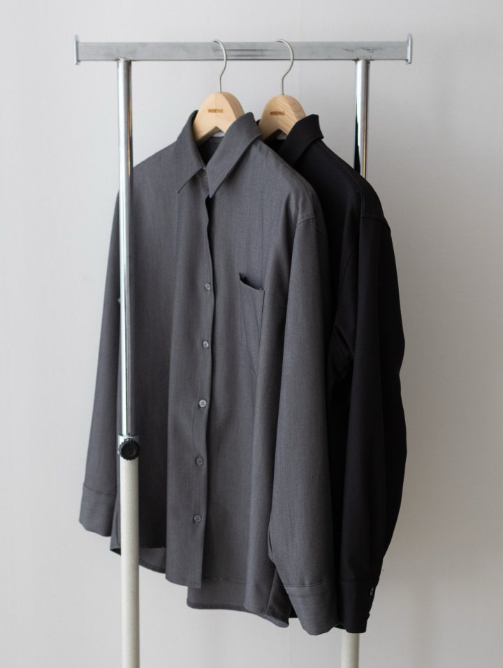 Inssense - Korean Women Fashion - #womensfashion - Urban Breeze Formal Shirt - 11