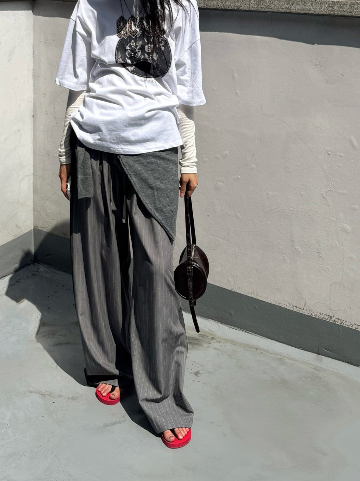 Inssense - Korean Women Fashion - #womensfashion - Oversized Vintage Leopard ACDC Graphic Tee - 5