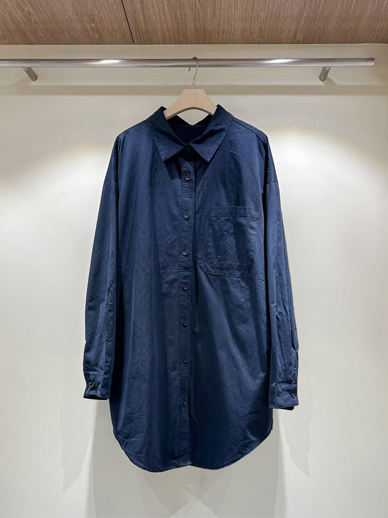 J dew - Korean Women Fashion - #romanticstyle - Two-Four Long Shirt - 3