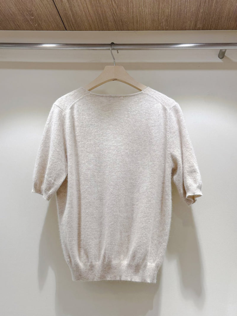 J dew - Korean Women Fashion - #womensfashion - Wool V-Neck Knit Skirt Set - 7