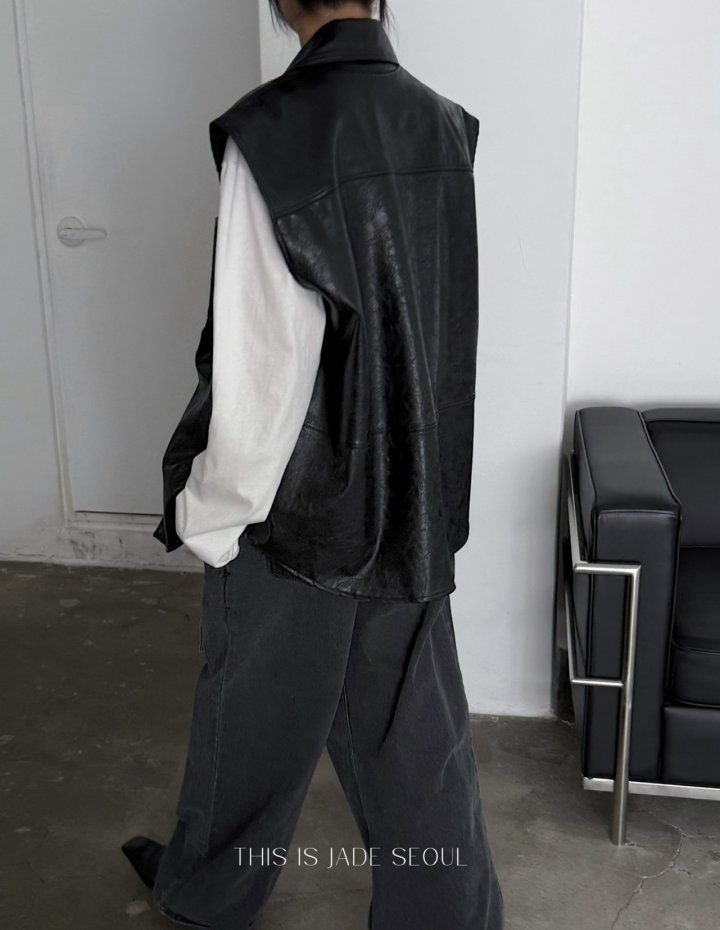 Jade Market - Korean Women Fashion - #momslook - Riva Pocket Vest - 11