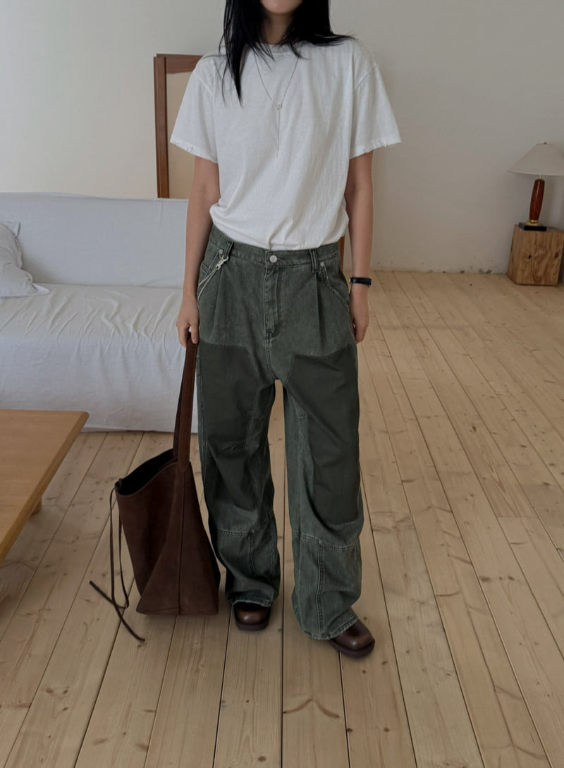 Jade Market - Korean Women Fashion - #momslook - Under Colored Pants - 12