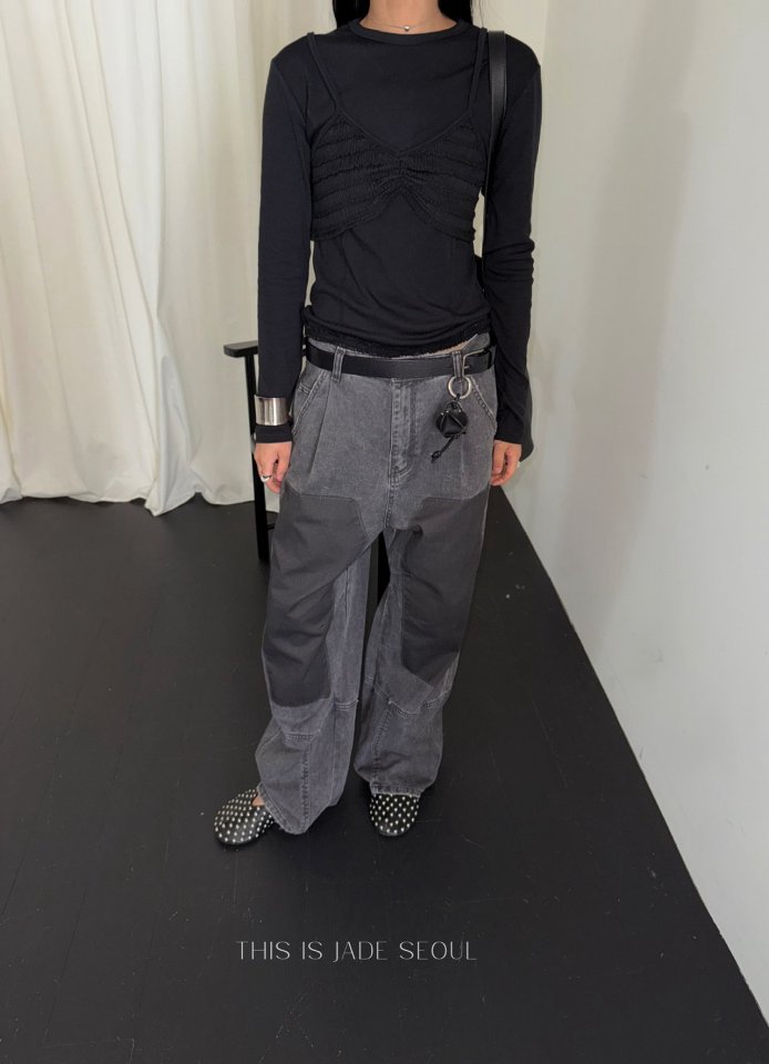 Jade Market - Korean Women Fashion - #momslook - Under Colored Pants - 6
