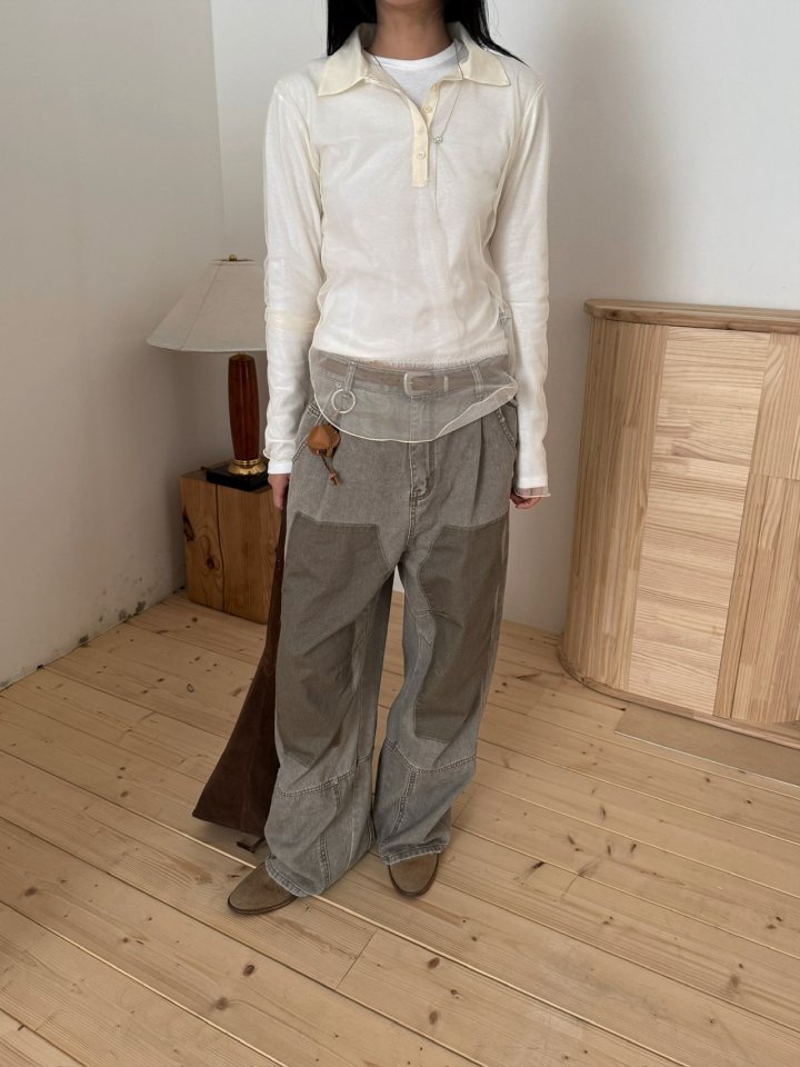 Jade Market - Korean Women Fashion - #momslook - Under Colored Pants - 7