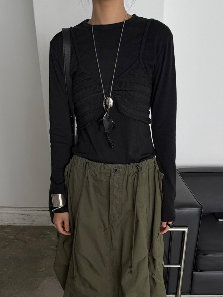 Jade Market - Korean Women Fashion - #vintagekidsstyle - Hesner Cargo Pants - 4