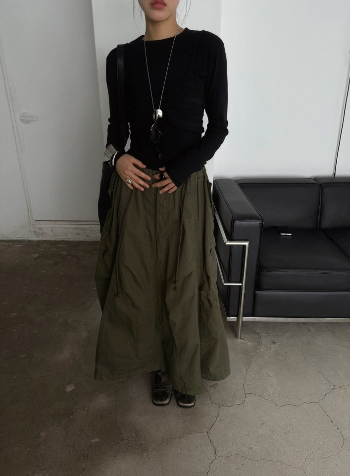 Jade Market - Korean Women Fashion - #restrostyle - Hesner Cargo Pants - 5