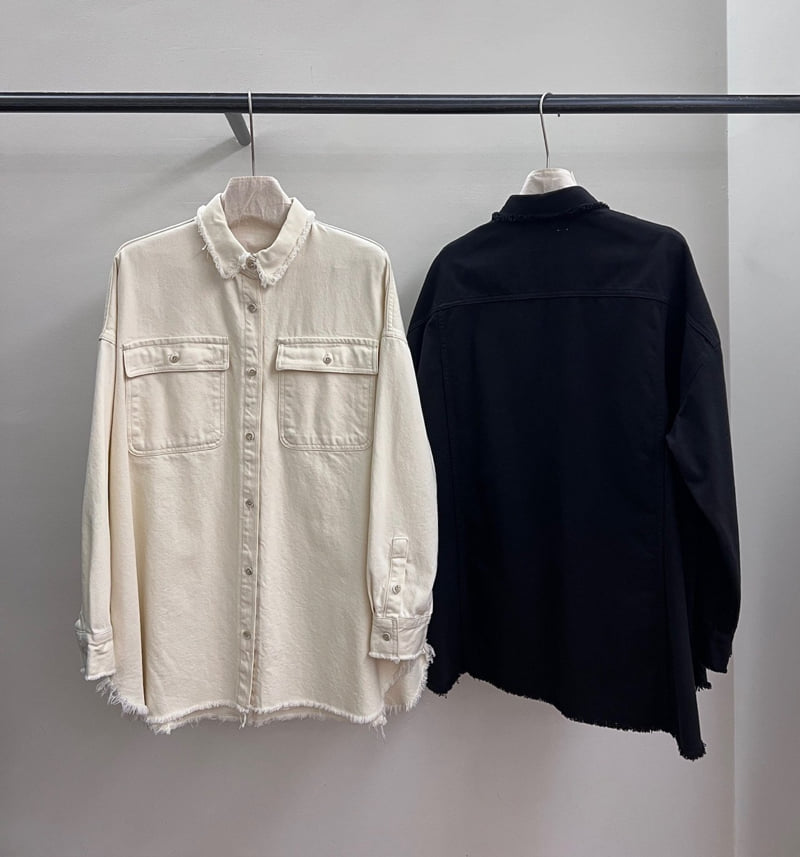Jade Market - Korean Women Fashion - #womensfashion - Pocket Dekki Shirt - 12