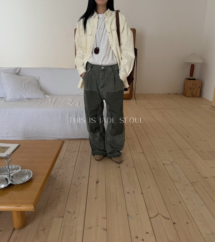 Jade Market - Korean Women Fashion - #womensfashion - Pocket Dekki Shirt - 6